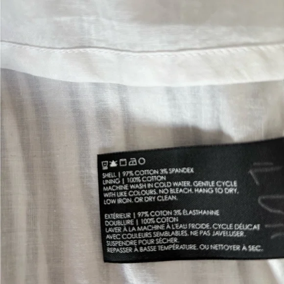 Club Monaco Aviva Strapless Black White Stripe Midi Dress NWT - Picture 10 of 13